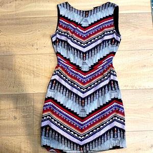 Fun light colorful Mara Hoffman work dress